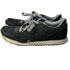 Madewell Saucony DXN trainer sneakers grey flannel size 8 women